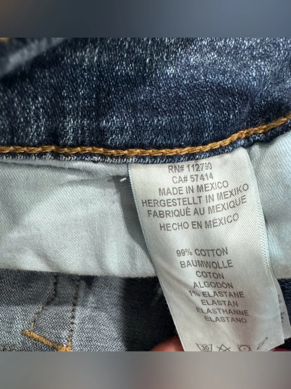 True Religion medium-wash men’s relaxed straight jean